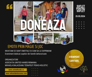 Emotie prin magie si joc! Doneaza si tu!