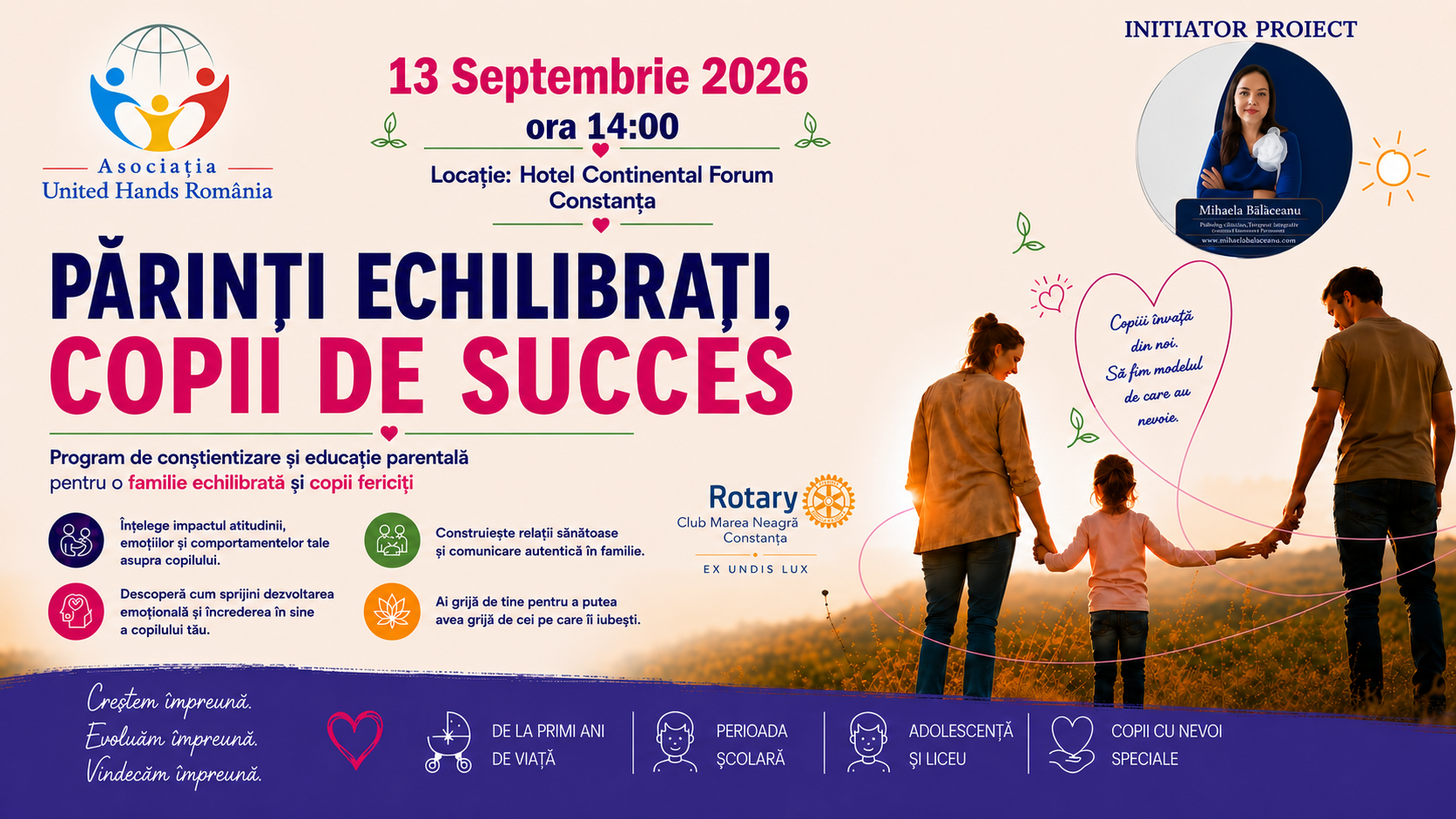Campania Părinți Echilibrați – Copii de Succes