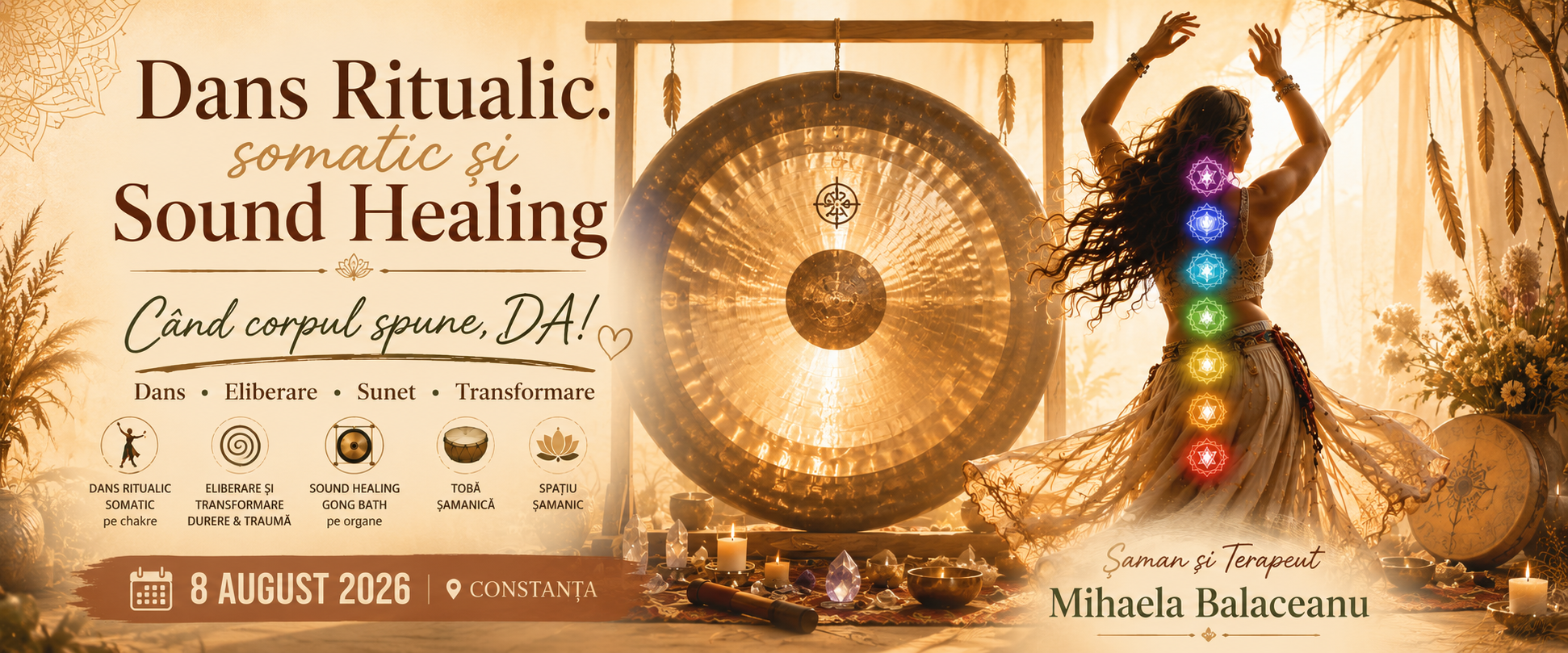 Dans Ritualic Somatic pe Chakre & Sound Healing