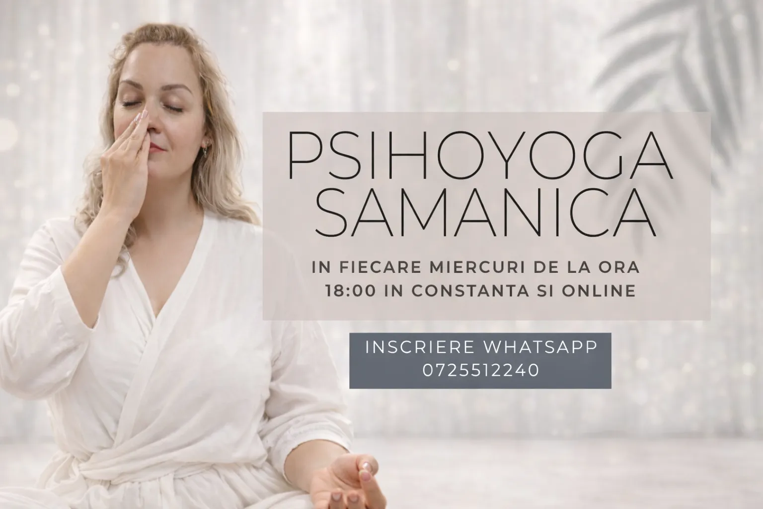 Yoga, terapie si energie intr un singur proces