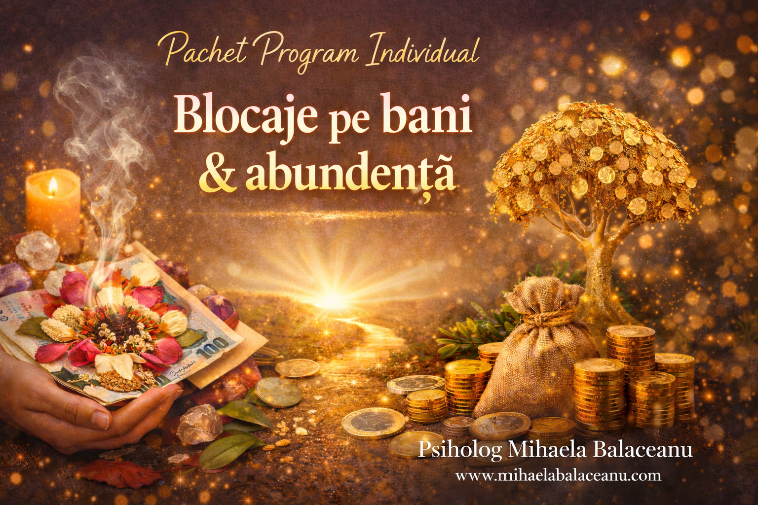 Program Blocaje pe bani & abundență - pachet special individual